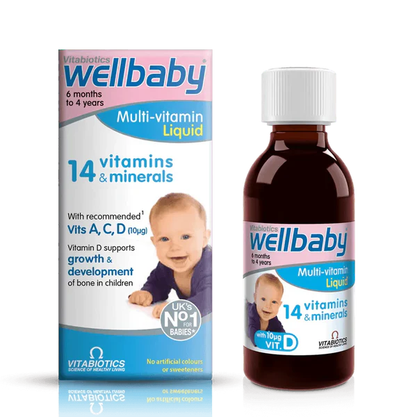 Vitabiotics Vitabiotics - Wellbaby Liquid Multi-vitamine 150ml